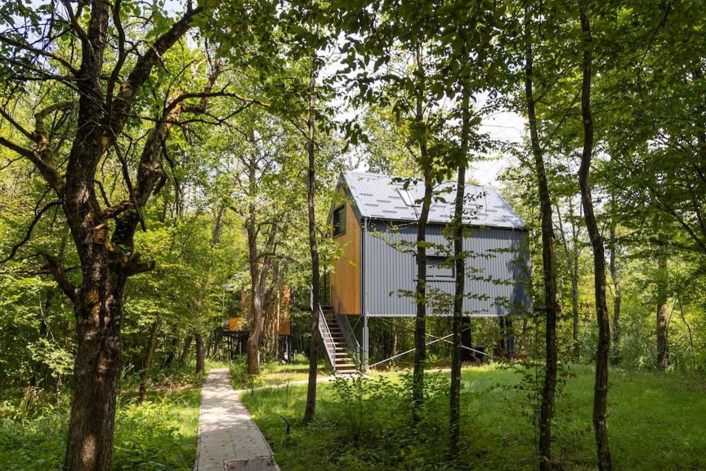Апартаменты Tree Elements Treehouse Retreat Слуни Экстерьер фото