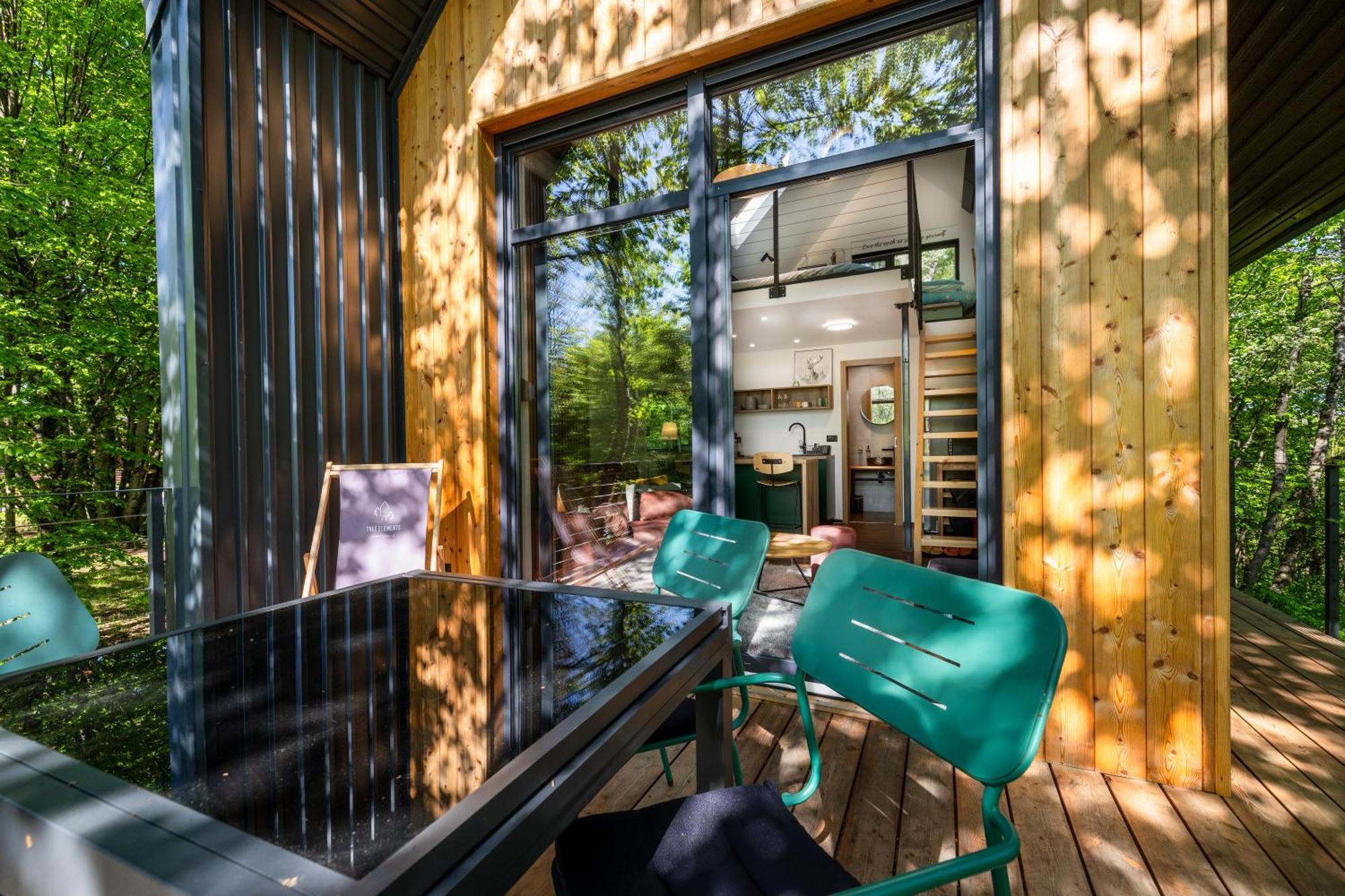 Апартаменты Tree Elements Treehouse Retreat Слуни Экстерьер фото